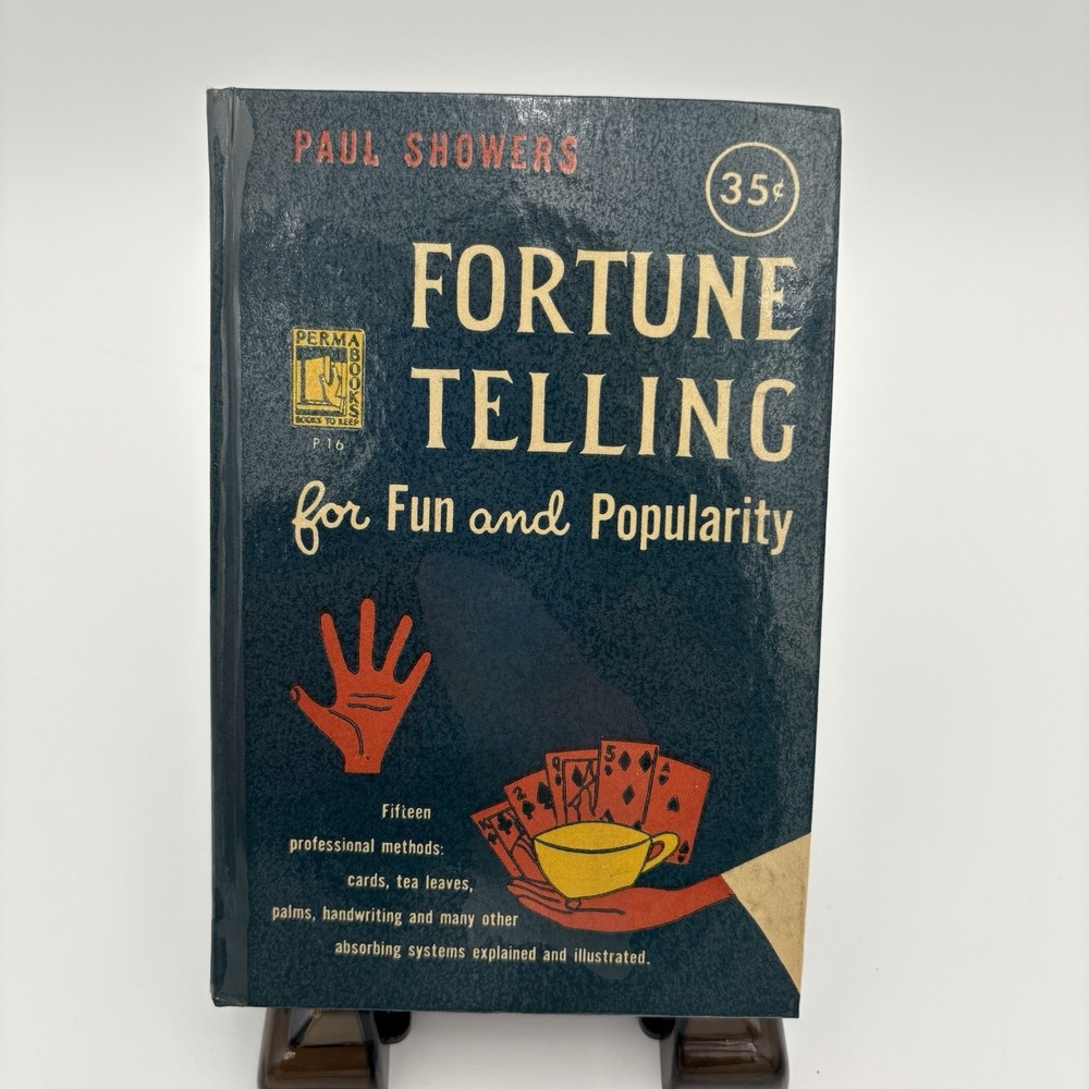 Fortune Telling For Fun And Popularity  Palm Reading Tea‎ Leaves P. Showers 1948
